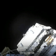 The 60 satellites packed tightly into a fairing.